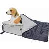 HALAWAKA, Sacco a Pelo per Cani, Impermeabile, Caldo, con Borsa Portatile, per Viaggi, Campeggio, 114,3 x 73,7 cm