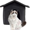 Pomurom Cuccia per cani impermeabile, invernale, calda casa per gatti, resistente alle intemperie, pieghevole, per cani e gatti, per cani e gatti