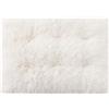 FANSU Cuscino per Cani Gatti, Cuccia Cane Interno Peluche Morbida e Soffice Cuccia Gatti Sfoderabile e Lavabile per Cani Taglia Grande e Media (S-55X40CM,Bianco)