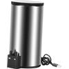 LOVIVER Filtro per Acquario Esterno in Acciaio Inox, Compatto, Facile da installare, USB, Minimalista, Efficace, Silenzioso, Mini con Pompa, 20x10 Cm