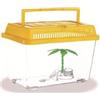 OISE ART STORE Trade Shop - Acquario Vaschetta Pesci Tartarughe Coperchio Maniglia Presa Aria 21x13.5x14 Cm