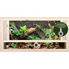 REPITERRA Terrario areazione frontale legno terrario terrari terrari 80 x 50 x 50 cm//rettili rettile