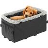 Generic Seggiolini auto per cani di piccola taglia - Bracciolo staccabile per animali domestici, sedile auto per animali domestici, console centrale per gatti, con cinghie regolabili, portatile, per viaggi in