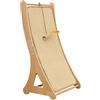 Generic Tiragraffi per gatti, 65 x 32,5 x 28 cm, in legno, verticale, interattivo, per alleviare la noia, con sisal e topolino giocattolo, per interni, casa, soggiorno