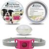 Louseshuer Aquality Pets Collare Antiparassitario Naturale, Ciondolo Repellente Per Pulci E Zecche Per Cani 2026 nuovo (Rosa)
