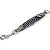 WAW, Smorzatore Antishock per Guinzaglio Cani, per Cani da 1 a 50 kg, Taglia S, Grigio/Nero, Linea Basic
