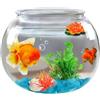 Generic Vaso per pesci, piccolo contenitore infrangibile, per acquario, centrotavola, decorazione per feste, casa, eventi interni