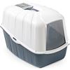 Pet's Market Toilette Lettiera Chiusa Komoda per Igiene Gatti con Porta Basculante Paletta e Filtro al Carbone colori assortiti Alta Qualità 54X39X40H