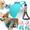 Generico Borraccia per Cani Portatile - 285ml Distributore d'Acqua Anti-Goccia con Ciotola Pieghevole in Silicone, Ideale per Passeggiate ed Escursioni Outdoor (Blu)