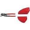 KNIPEX Pinza chiave pinza e chiave in un unico utensile (180 mm) 86 01 180 & Ganasce protettive per 86 XX 180 3 paia 86 09 180 V01