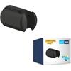 GROHE Vitalio Universal QuickFix, supporto per Doccino Doccia nera (non regolabile, viti e tasselli inclusi), montaggio semplice con GROHE QuickGlue, nero opaco, 279582430