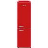 Akai Frigorifero Combinato Vintage Anni 50 CLASS301KRD 184,3x54,5 cm cl. E Rosso