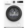Midea MF110W70/W-IT - Lavatrice slim 7kg, 1200 giri, Carica Frontale, Classe energetica D