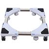 BDAYEK Supporto per lavatrice Supporto mobile for lavatrice, base regolabile, lunghezza/larghezza 47-70 cm, carrello for asciugatrice e frigorifero, base for condizionatore d'aria, altezza frigorifero/congel