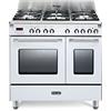 De'Longhi DE LONGHI MEM965TWXED CUCINA DOPPIO FORNO MULTIFUNZIONE GRIGLIE GHISA BIANCO