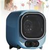 XCSCUK Asciugatrice Portatile, asciugatrice a condensatore, asciugatrice ventilata da 5 kg, per ripiano o Appartamento, casa, dormitorio, Camper (Blue2)