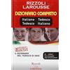 Rizzoli Larousse Dizionario Larousse compatto italiano-tedesco, tedesco italiano