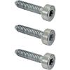 VIRELLO Viti di avviamento a strappo D5 x 24, viti di montaggio per silenziatore FS90R e motori decespugliatori compatibili, hardware di ricambio per STIHL, Husqvarna, Echo,