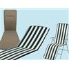 Fabotex Azione Giardino Relax Cuscino, Marrone Chiaro, 165 x 48 x 2.5 cm