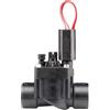 Hunter PGV Valvola irrigatrice elettrica da 2,5 cm, 24 V AC, controllo del flusso, filettatura femmina, membrana resistente, 150 PSI, valvola di irrigazione in linea per prato, giardino o uso
