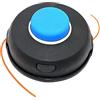 EEQANAO Testina for decespugliatore T45X for Husqvarna 343FR 343F 343FRM 345FX 345RX 345FR 345FXT 355FX 355FXT 355RX 535LS 535RJ 535RX 535RXT 545FX 545FR