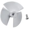 VIRELLO RCX11000 - Girante per pulizia piscina, ricambio per robot Hayward Tiger Shark QC e SharkVac XL, parte in plastica rinforzata con vite