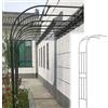Lnder Arco Giardino Per Glicine Semiarco Arco Per Rose 60x240cm Arco Per Piante Rampicanti Traliccio Per Rose 90x240cm 240x240cm Bianco Nero Resistente Alle Intemperie(Bianca,120x240cm/3.9x7.9ft)