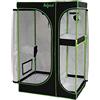 Zelsius Tenda Idroponica per soffitte MyHomeGrow 2-in-1 | Tenda per Interni | Nero Verde | Growroom Darkroom Serra (120 x 90 x 145 cm)