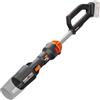 WORX Nitro WG543.9 - Soffiatore per foglie senza fili con batteria e caricabatterie, soffiatore per la cura del prato solo 1,7 kg, soffiatore per foglie senza fili, motore brushless, solo strumento