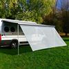 your GEAR yourGEAR Capri Sun Blocker 3,7 x 2 m - Parete anteriore traspirante per tenda da sole, protezione dal sole e dal calore