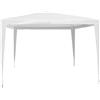 eacommerce Gazebo con telo in PE 105 gr/mq da 2x3 metri Bianco da Giardino per Banchetti (Gazebo 2x3 Metri)