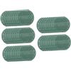 FashionCha Graffette da Giardino, Rondelle di Supporto, Perni per Esterni, Giunti di Fissaggio, Picchetti per Giardinaggio Esterno, Verde 50 Pezzi