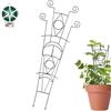 Generico Traliccio per Piante Rampicanti da Interno,Supporto Metallico per Rampicanti da Giardino, 2 Pezzi,Traliccio per Vasi di Fiori - per Giardinieri, Giardino, Casa, Appartamento, Balcone, Serra, Terrazzo