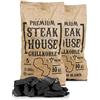 BBQ-TORO Premium Steak House Steak House Grill Charcoal | Querbracho Blanco Charco Charcoal | Ristorante Quality Charcoal | Steakhouse Charcoal (20.0)