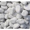 Vialca Sassi-CIOTTOLI Bianchi Decorativi da Giardino 5-12MM 25KG