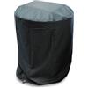 Frischluftküche Telo di copertura rotondo, piccolo poliestere - Protegge il barbecue dagli agenti atmosferici, ideale per lo stoccaggio all'aperto, in poliestere, diametro 80 x 110 cm