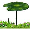 Generico Ombra per Piante,Parasole in Metallo a Forma di Foglia da 21 Centimetri per Protezione Solare | con Picchetto Ombrello da Giardino per Fiori - Esterno, Patio, Giardino, Aiuola, Cortile e Balcone
