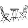 Bizzotto Set Tavolo +2 SEDIE Pieghevoli Positano ARREDO Design