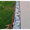 Generico Bordura acciaio CORTEN per aiuole-confezione 10 mt. - h. 10, 16, 20, 25 cm.- sp. 1-2 mm. (Altezza 16, Spessore 2)