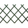 VERDELOOK Traliccio Estensibile in plastica, 100x100 cm, Verde, Decorazioni terrazza
