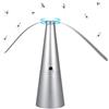 Générique Ventilatore elettrico Anti Mosca Caccia Mosca Da Tavolo Mosche E Zanzare Spingono I Ventilatori per Allontanare Gli Insetti Dal Cibo 24,5x8,5cm