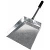 Generico Paletta in Ferro Galvanizzato Antiruggine 39 cm per Giardino e Camino - Paletta Raccolta Cenere, Foglie e Detriti Pesanti - Struttura Robusta e Resistente alla Corrosione - Uso Interno ed Esterno