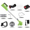 OUTFYT 36V Elettrico Cordless Grass Trimmer 1880W Portatile Rasaerba Regolabile Decespugliatore Weeder Potatura Strumento Giardinaggio Macchina Bordatore Per Prato Multifunzionale ( Color : Type A 1B , Size