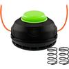Chuancheng Testina per decespugliatore AH1300 per EGO Power+ ST1500, ST1500F, ST1500-S, ST1500SF, ST1500XY 38,1 cm, testa bobina di ricambio con 2 molle
