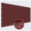 ZQXFZ Telo Ombreggiante Occhiellato 110x300cm Telo Oxford impermeabile 160g/㎡） tenda da sole esterno impermeabile tenda parasole da esterno -Marrone.
