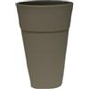 Chapelu COFAM40C78 - Cofa, Vaso da Fiori in polietilene 62 cm, Colore: Talpa