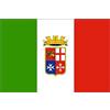 U24 Bandiera Italia con stemma e corona 90 x 150 cm