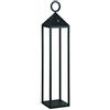 ROSSINI Lanterna Moderna a Led Pic-nic Illuminazione Wireless Senza Fili Dimmerabile Uso Interno/Esterno 2,2watt Luce Calda 2700K IP54 12 Ore di Autonomia (h.67cm, Antracite)