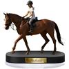 HLCYANYA Espositore in acrilico personalizzato, statuetta in acrilico con immagine a cartone animato personalizzata, decorazione da scrivania personalizzata, regalo per familiari, amici, partner (Base 3)
