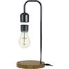 United Entertainment - Lampadina sospesa magnetica con base in rovere - Con lampada a LED per una luce suggestiva